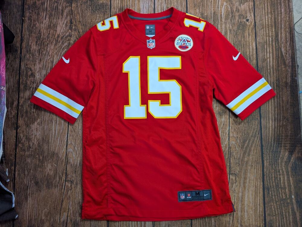 Patrick Mahomes #15 Kansas City Chiefs NFL NIKE Authentic Jersey Men's M